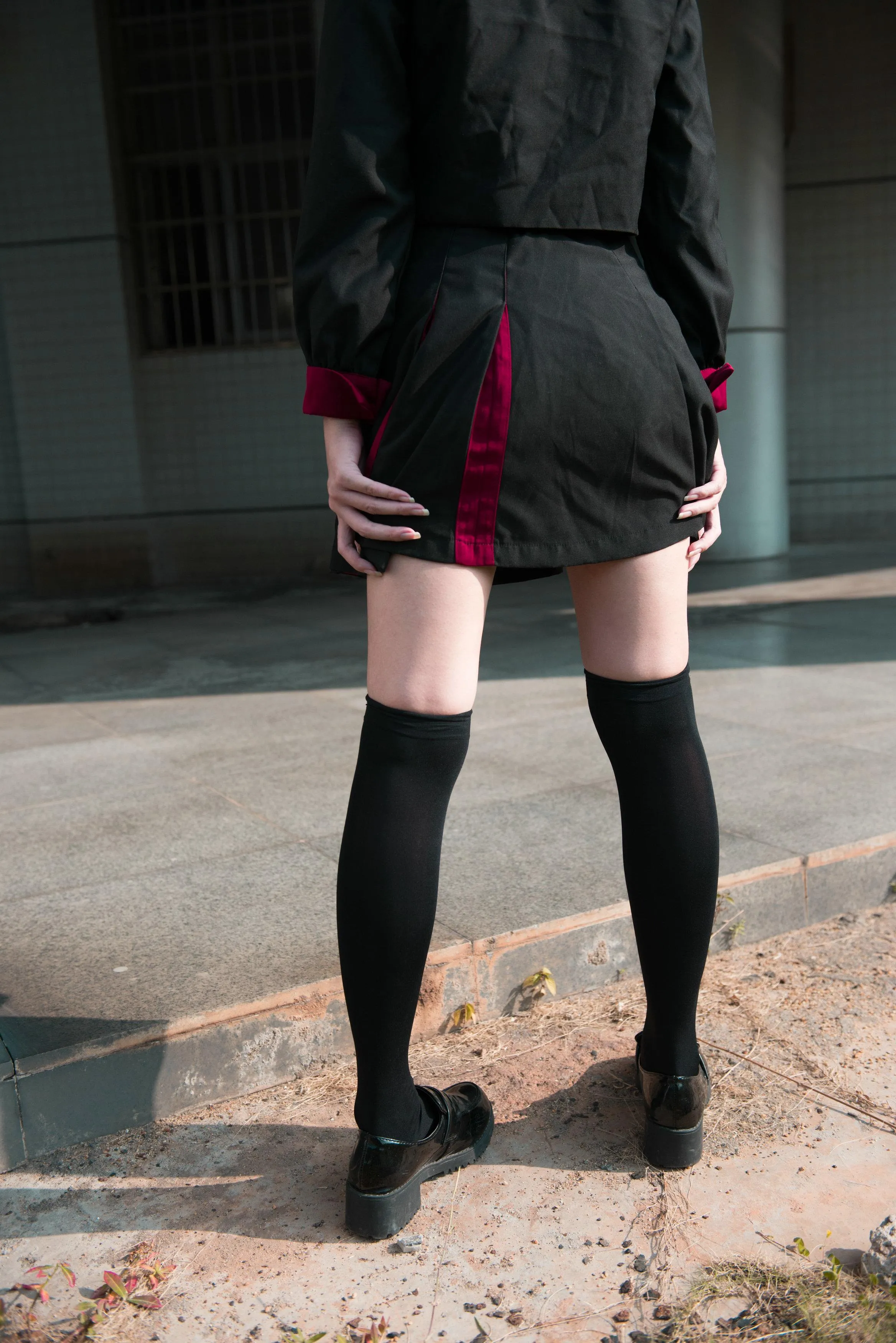 [魔镜街拍] NO.141 活力美术生JK美少女 [288P]插图7